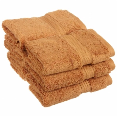 Superior 900GSM Egyptian Cotton 6-Piece Face Towel Set Rust 900GSM FACE RT